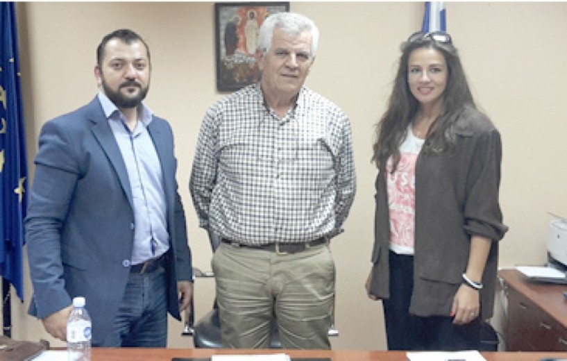 Συνάντηση του «Δεσμού» με  το νέο Διοικητή του Γ.Ν. Ημαθίας