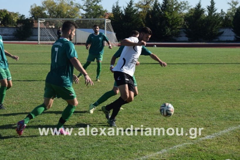 ΑΕ Αλεξάνδρειας – ΠΑΟΚ Αλεξάνδρειας 1-1 παρουσία 500 περίπου φιλάθλων