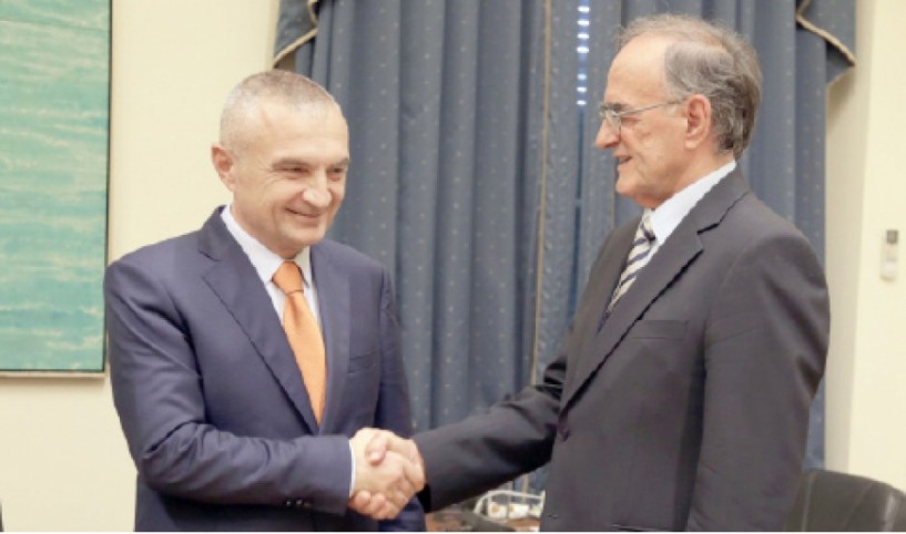 Συνάντηση του Γ. Σούρλα με τον Πρόεδρο του Αλβανικού Κοινοβουλίου για τους άταφους ήρωες του 1940-41