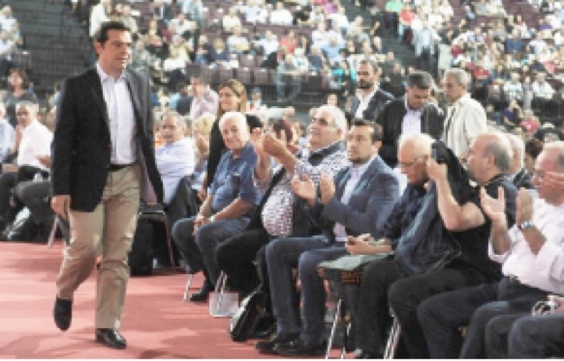 Με το συντριπτικό ποσοστό 93,54% επανεξελέγη   πρόεδρος του ΣΥΡΙΖΑ   ο Αλέξης Τσίπρας  - Εξελέγησαν τα μέλη της Κεντρικής Επιτροπής