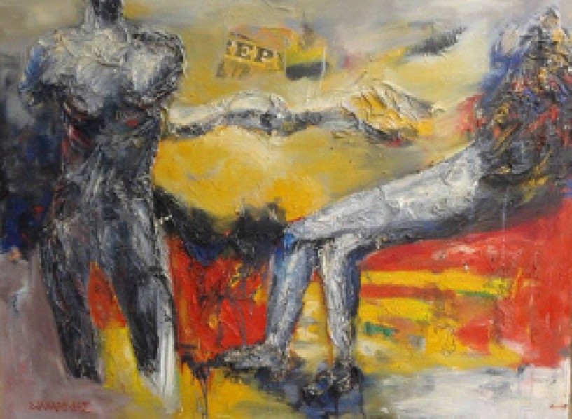 Έκθεση   ζωγραφικής   του Στέλιου Ζαχαρούδη   στη  «Στέγη»
