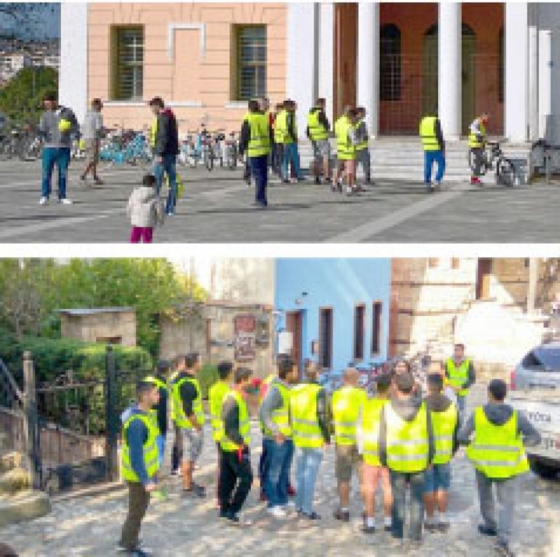 Με ποδήλατα στη Βέροια  οι πρόσφυγες της Αγ. Βαρβάρας