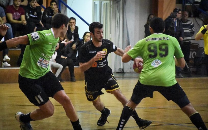  Handball Premier. Ζαφειράκης Νάουσας- Διομήδης Άρφους 24=31 