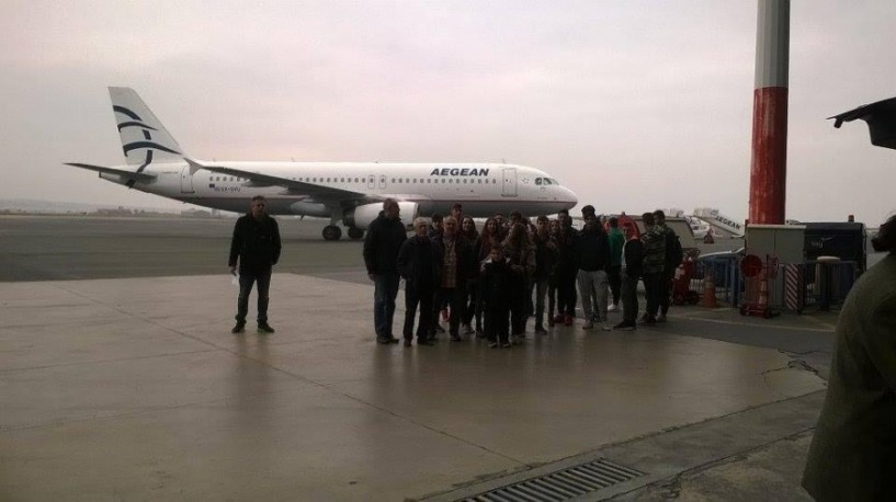 Διδακτική επίσκεψη του Τομέα Ηλεκτρολογίας, Ηλεκτρονικής & Αυτοματισμού του 1ου ΕΠΑΛ Βέροιας στον αερολιμένα ΄Μακεδονία΄