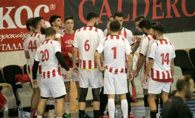 Χαντ μπολ κύπελλο Ανδρών. Καματερό -Φίλιππος 18-25