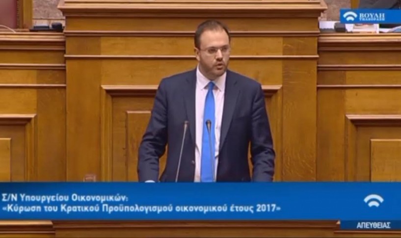 Ομιλία του προέδρου της ΔΗΜΑΡ Θανάση Θεοχαρόπουλου για τον Προϋπολογισμό: Η κυβέρνηση φέρνει διαρκές μνημόνιο και πανηγυρίζει