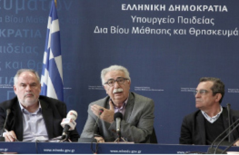 To τριετές πλάνο με τις αλλαγές του υπουργείου Παιδείας παρουσίασε ο νέος υπουργός