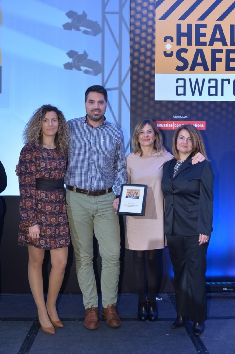 Κορυφαία διάκριση για τη Vodafone στα Health & Safety Awards 2016