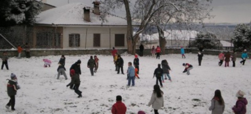 Κλειστά και την Τετάρτη τα σχολεία στους Δήμους Βέροιας και Αλεξάνδρειας. Ανοιχτοί οι παιδικοί σταθμοί.