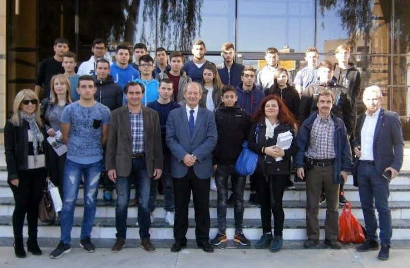Οι μαθητές του 1ου ΕΠΑΛ στον αδελφοποιημένο με τη Βέροια δήμο Στροβόλου Κύπρου
