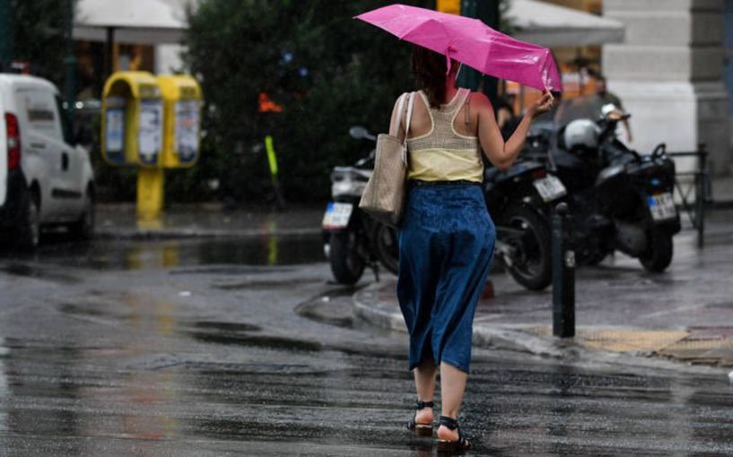 Αλλαγή καιρού με βροχές και καταιγίδες