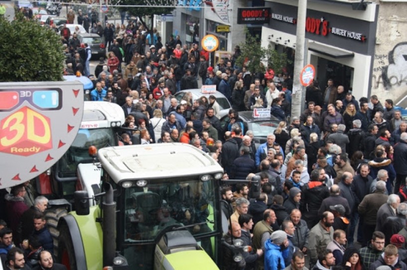 Μαζική συγκέντρωση αγροτών και φορέων τη Δευτέρα στην Πλατεία Δημαρχείου