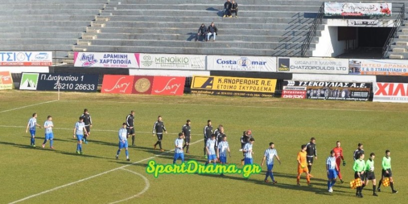 Γ΄ Εθνική. Ήττα για τη Νάουσα 3-0 στη Δράμα από τη Δόξα