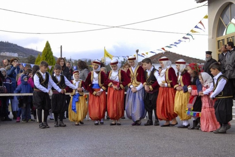 Το κουρμπάνι του Αγίου Τρύφωνα στην Αγία Βαρβάρα