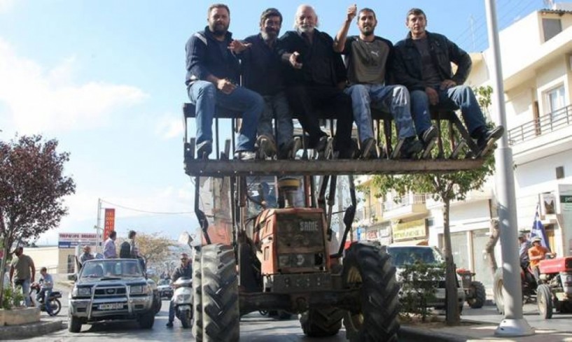 Ετοιμάζονται για κάθοδο στην Αθήνα οι αγρότες