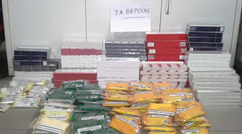 Σύλληψη 56χρονου στη Βέροια για λαθρεμπόριο καπνικών προϊόντων