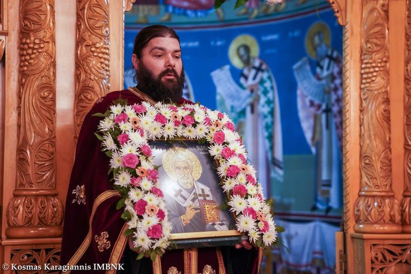 Εορτάστηκε η μνήμη του Αγίου Φωτίου του Μεγάλου Πατριάρχου Κωνσταντινουπόλεως στην Βεργίνα