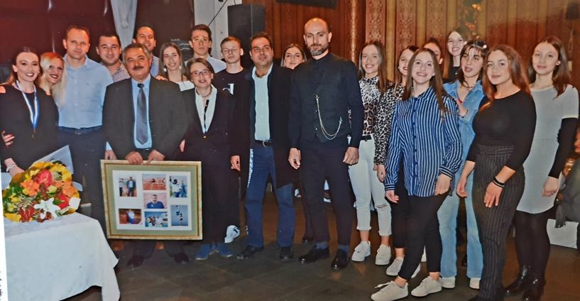 Τιμήθηκε ο Κυριάκος Μηνάς στην γιορτή του Στίβου 