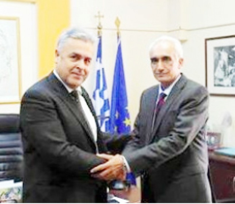 Φίλοι και συνάδελφοι διευθυντής και αντιδήμαρχος