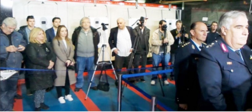 Μεγάλη κάλυψη των εγκαινίων από τα ΜΜΕ