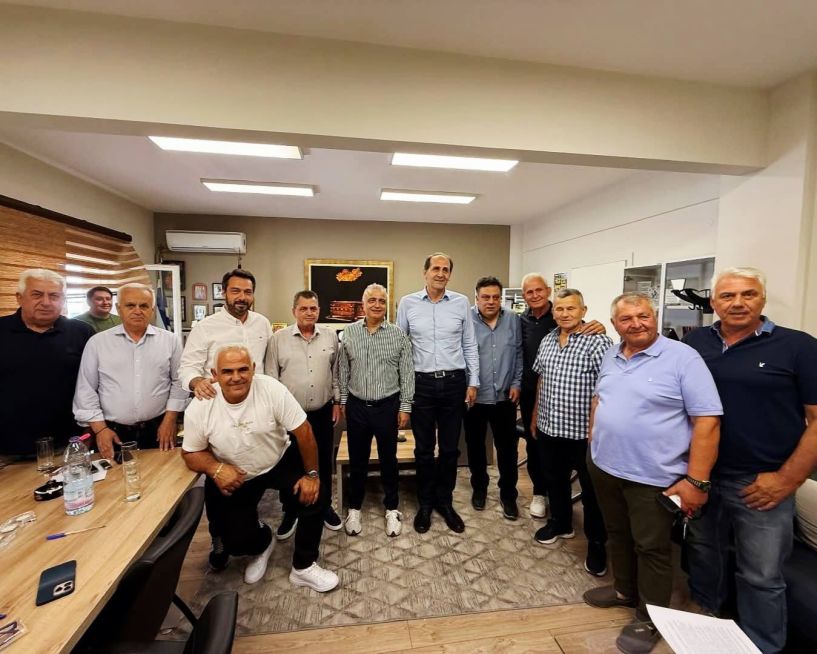 Συμμετοχή του Τάσου Μπαρτζώκα σε σύσκεψη στην Αντιπεριφέρεια για τη διάθεση αρδευτικού νερού