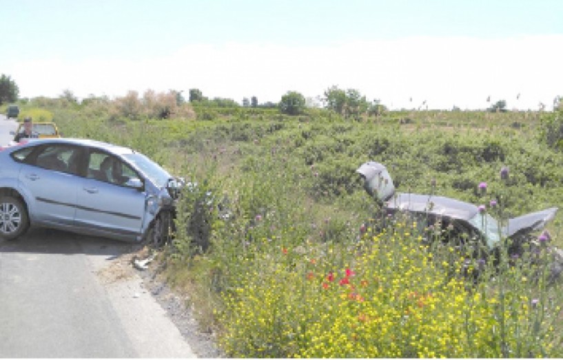 Τροχαίο με τραυματίες στο Παλαιοχώρι