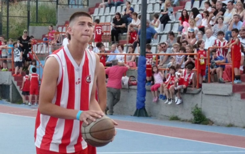 Συγχαρητήρια του τμήματος Μπάσκετ του Φιλίππου στον Αντώνη Καραγεωργίου