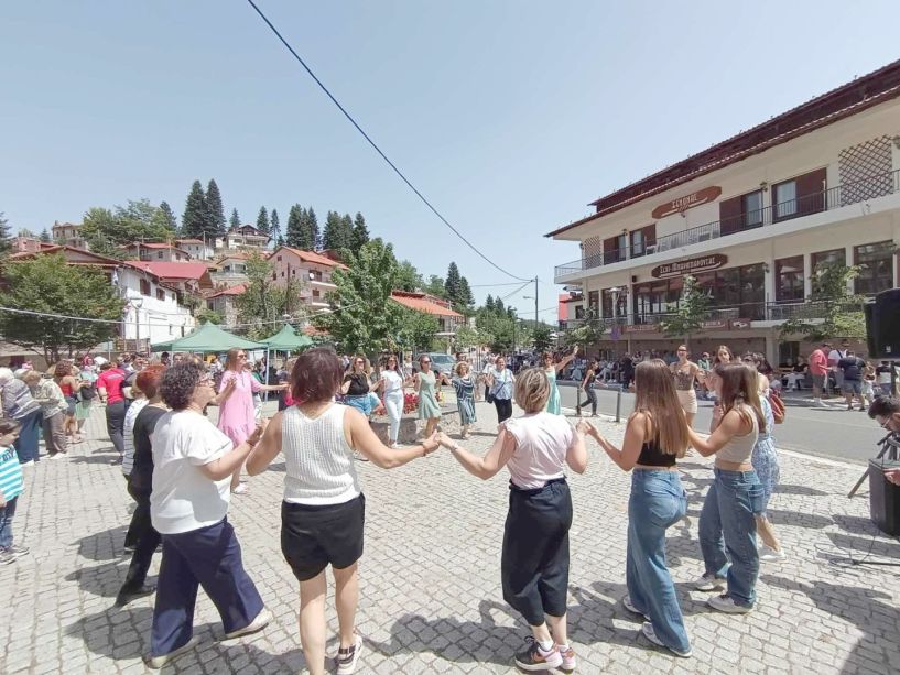 Γιορτή πίτας στο Σέλι με χορό στην πλατεία