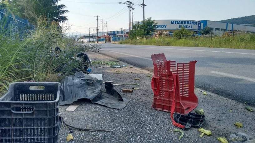 Νεκρός 72χρονος οδηγός τρακτέρ σε τροχαίο στο 1ο χιλιόμετρο Σ.Σ. Νάουσας-Βέροιας