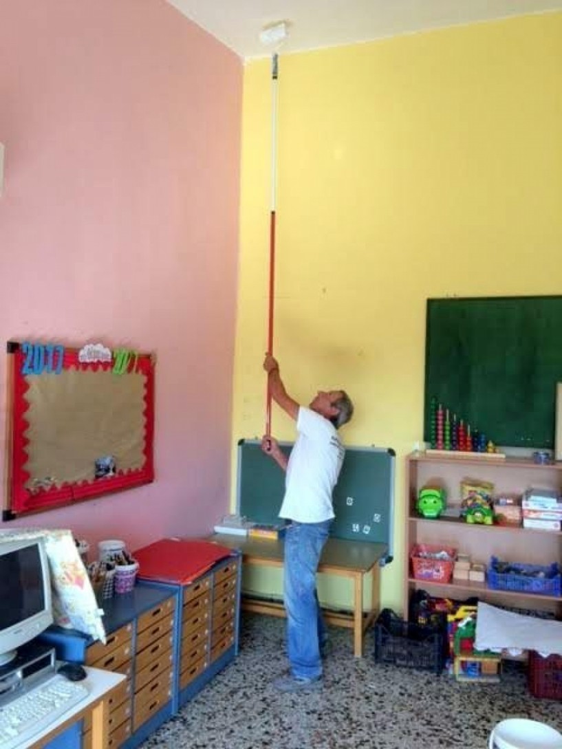 Βελτιώσεις και αποκαταστάσεις σχολικών κτιρίων στον δήμο Νάουσας μέσα στο καλοκαίρι