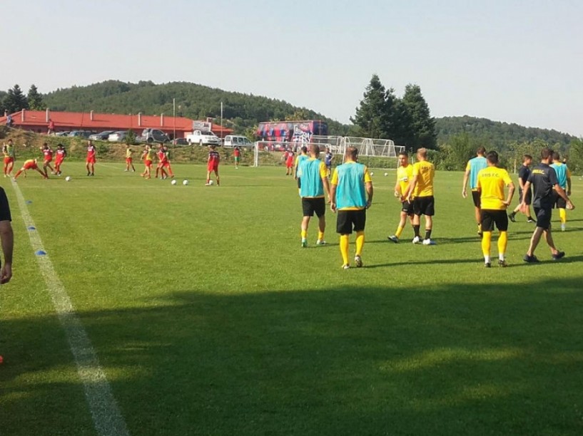 Ισοπαλία στο πρώτο φιλικό (1-1) μεταξύ της Βέροιας και του Άρη Θ.
