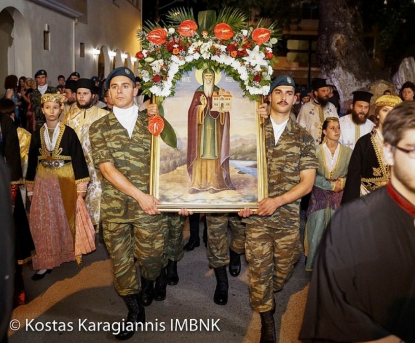 Η Νάουσα τίμησε τον Πολιούχο της