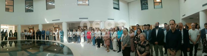 Με τον καθιερωμένο αγιασμό στο Δικαστικό Μέγαρο Βέροιας ξεκίνησε χθες η νέα δικαστική περίοδος 