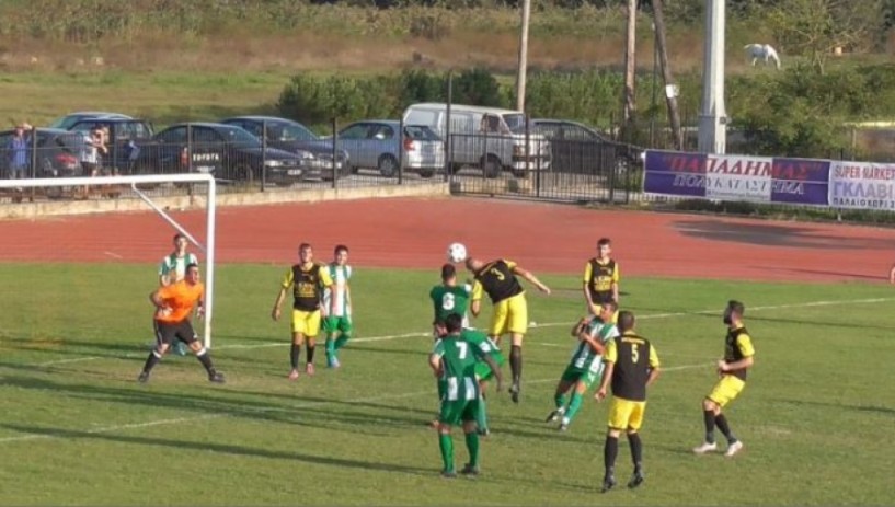Άρης Παλαιοχωρίου - ΑΣΦ Αλεξάνδρεια (1-0). Με εννέα παίκτες οι φιλοξενούμενοι