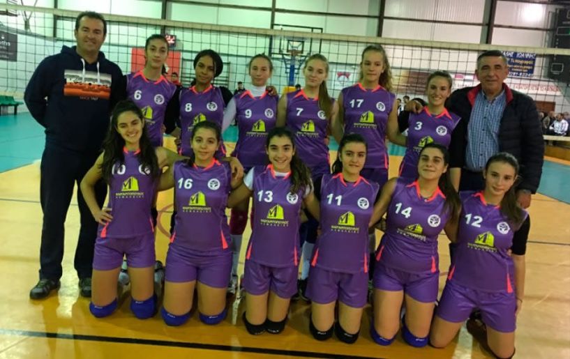 Στην 1η θέση και η ομάδα των παγκορασίδων του Ποσειδώνα που νίκησε τον Ζαφειράκη με 3-0 σετ 