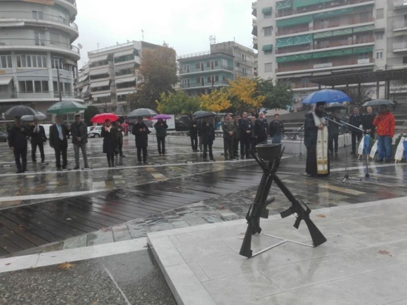 Τιμήθηκε στη Βέροια η επέτειος του Πολυτεχνείου 