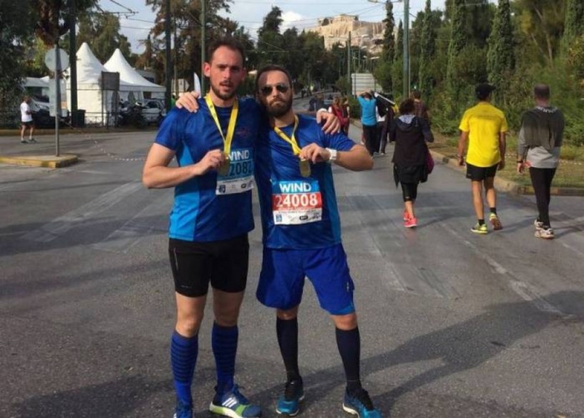 Δυο αθλητές του ΕΟΣ Νάουσας στον Μαραθώνιο της Αθήνας