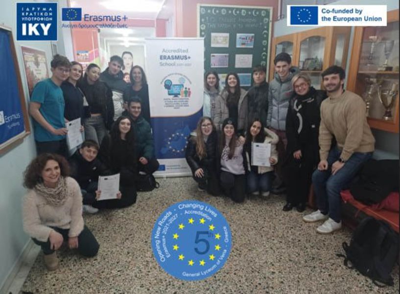 Το 5ο ΓΕΛ Βέροιας φιλοξενεί το σχολείο Istituto Tecnico Industriale Statale 