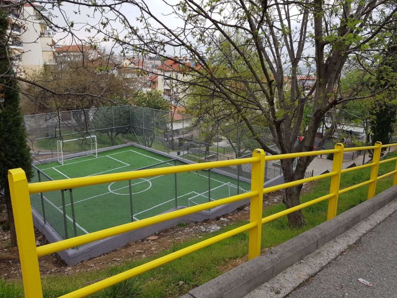 Έτοιμο το γήπεδο 5X5 στην Καλλιθέα για την άθληση και ψυχαγωγία των παιδιών