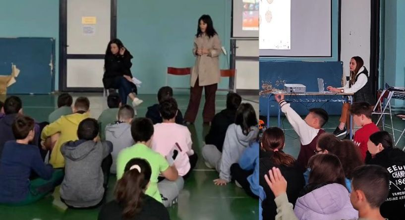 Δράση ενημέρωσης και ευαισθητοποίησης  στο 5ο Γυμνάσιο Βέροιας απο τον Έρασμο