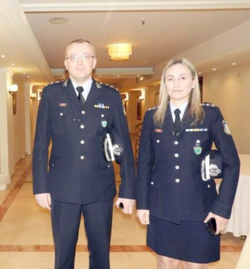 ΕΝΩΣΗ ΑΞΙΩΜΑΤΙΚΩΝ ΕΛΛΗΝΙΚΗΣ ΑΣΤΥΝΟΜΙΑΣ ΚΕΝΤΡΙΚΗΣ ΜΑΚΕΔΟΝΙΑΣ Συγχαρητήρια στο νέο Αστυνομικό Διευθυντή  Ημαθίας και την Διοικητή της Σχολής Μετεκπαίδευσης