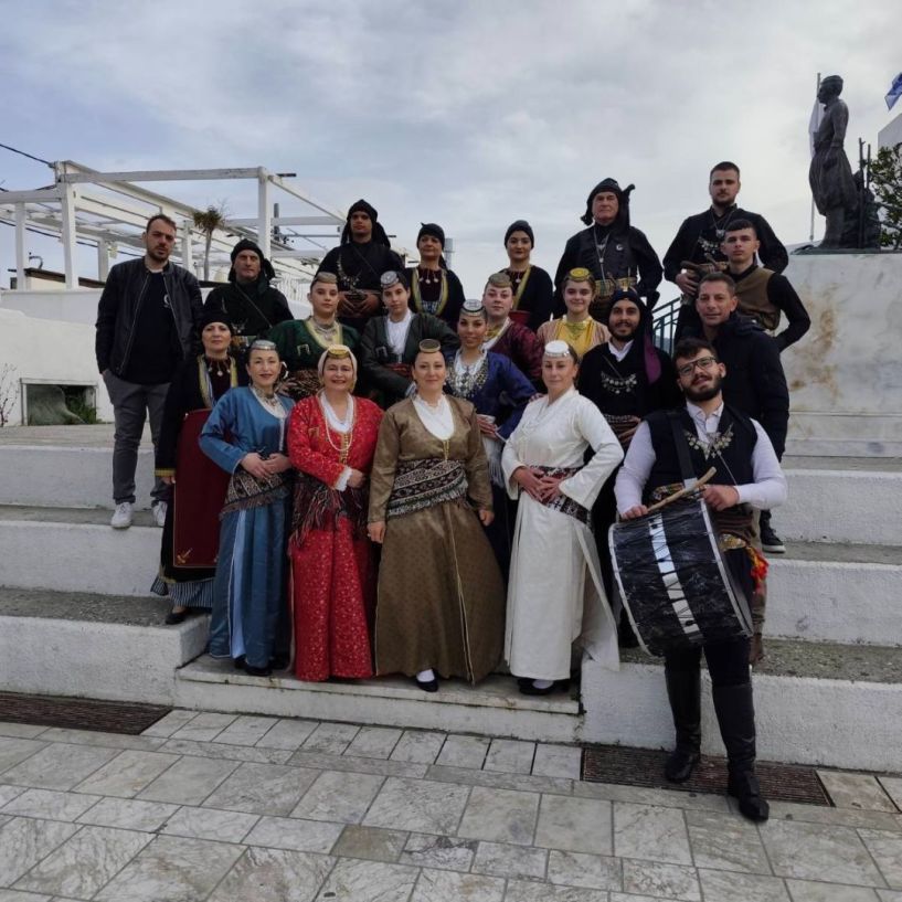 Η Εύξεινος Λέσχη Βέροιας  συμμετείχε στο 6ο Φεστιβάλ παραδοσιακών χορών στο νησί της Σκύρου