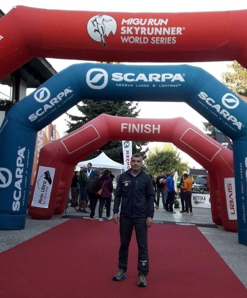 9ος ο Δημήτρης Μάρτος του Συλλόγου Δρομέων Βέροιας στον ορεινό αγώνα ''Pirin Ultra 2019 38k