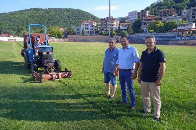 Βελτιώσεις γηπεδικών εγκαταστάσεων στον ΔΑΚ  Νάουσας  - Ευχαριστήριο σε ΠΑΕ Βέροια