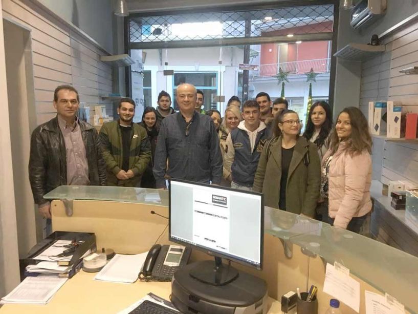 Το τμήμα “Υπάλληλοι Διοικητικών Καθηκόντων” της ΕΠΑ.Σ ΟΑΕΔ Βέροιας πραγματοποίησαν εκπαιδευτική επίσκεψη στην Semantic Computing 