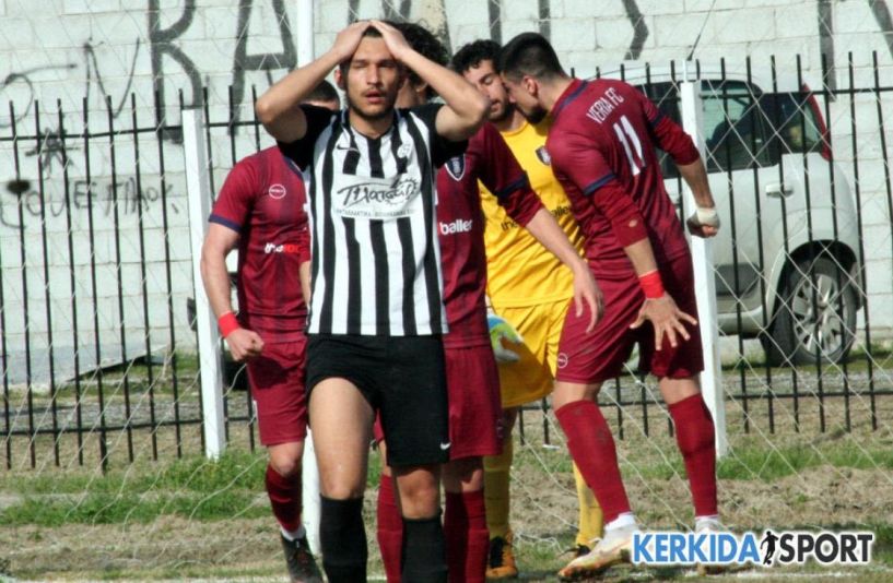 Ισόπαλο 0-0 το ντέρμπι Αγκαθιάς- Βέροιας . Οι γηπεδούχοι έχασαν πέναλτι .