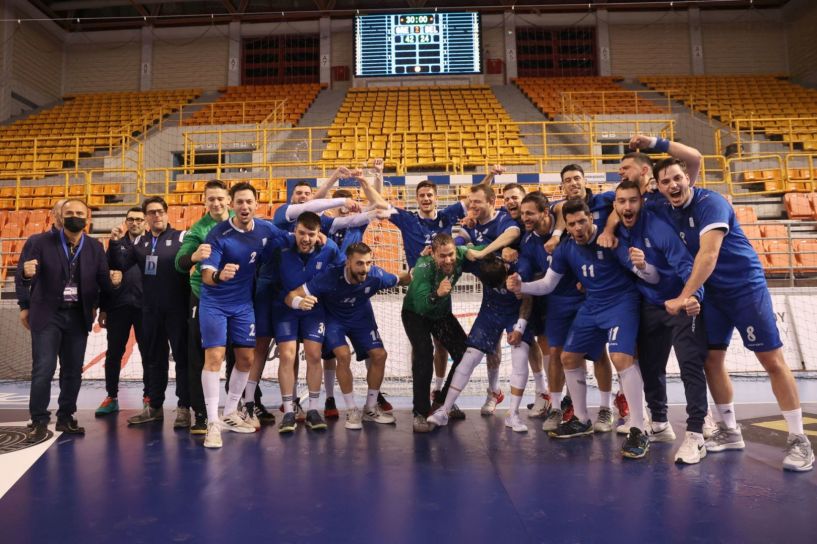 Χαντ μπολ . Ασταμάτητη η Εθνική νίκη και το Βέλγιο 42-24 