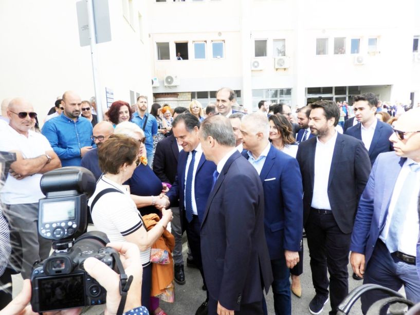 Υποδοχές και ξεναγήσεις στη νέα πτέρυγα του Νοσοκομείου