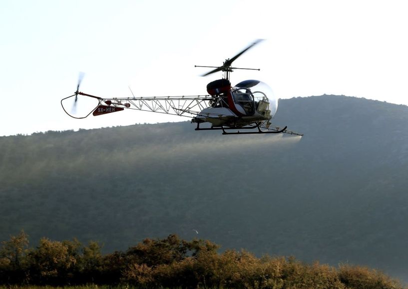 Άρχισαν και οι εναέριοι ψεκασμοί για την καταπολέμηση των κουνουπιών από την Περιφέρεια Κεντρικής Μακεδονίας