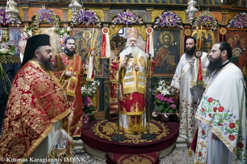 Πανηγύρισε ο Ιερός Ναός του Αγίου Γεωργίου στη Βέροια